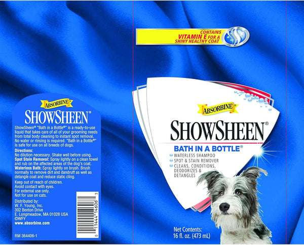 ShowSheen Bath in a Bottle Dog Shampoo 3
