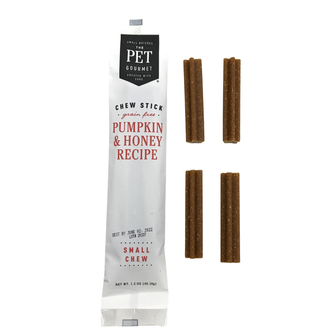 The Pet Gourmet - Pumpkin & Honey Chew Sticks
