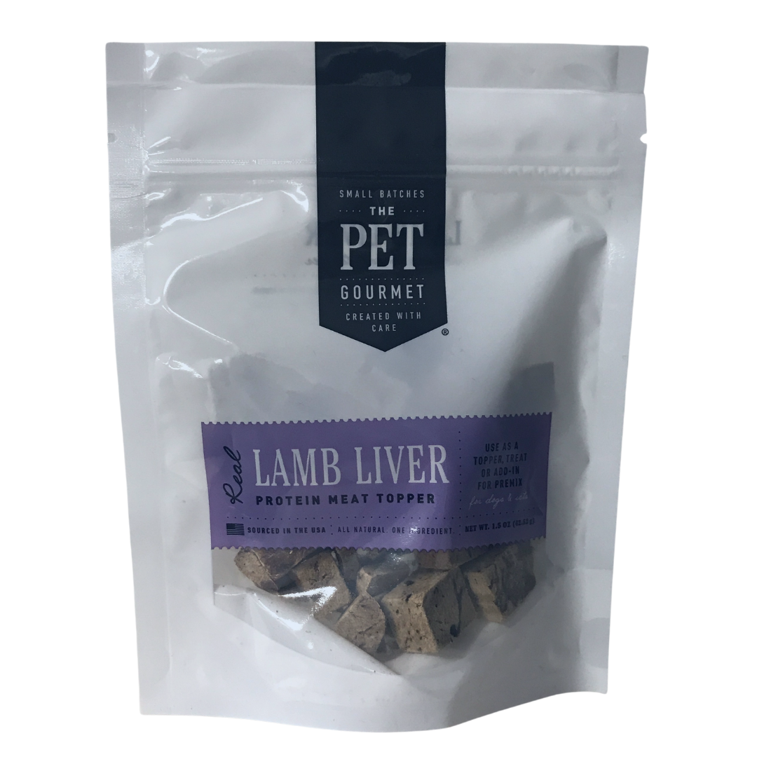 The Pet Gourmet - Freeze Dried Lamb Liver