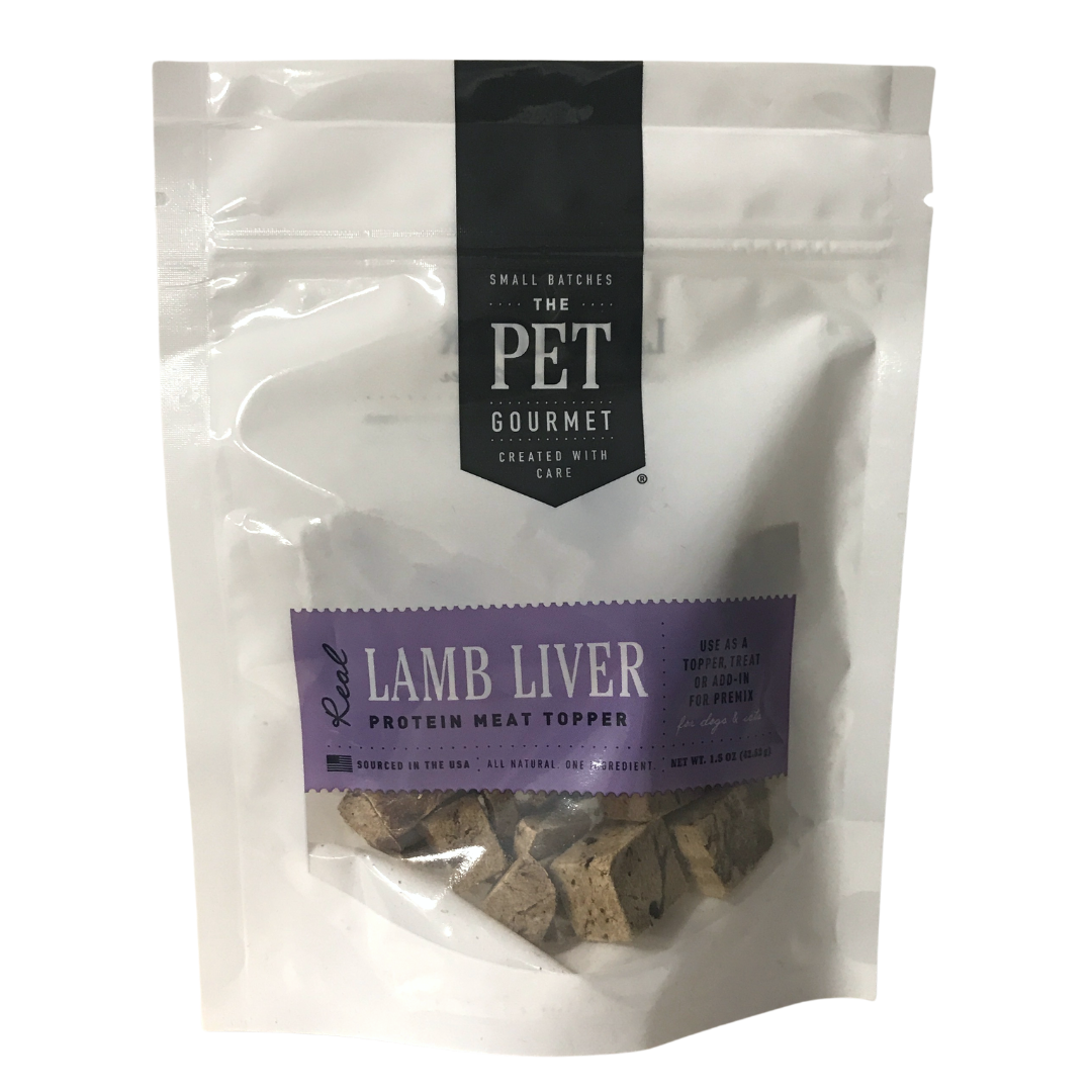The Pet Gourmet - Freeze Dried Lamb Liver
