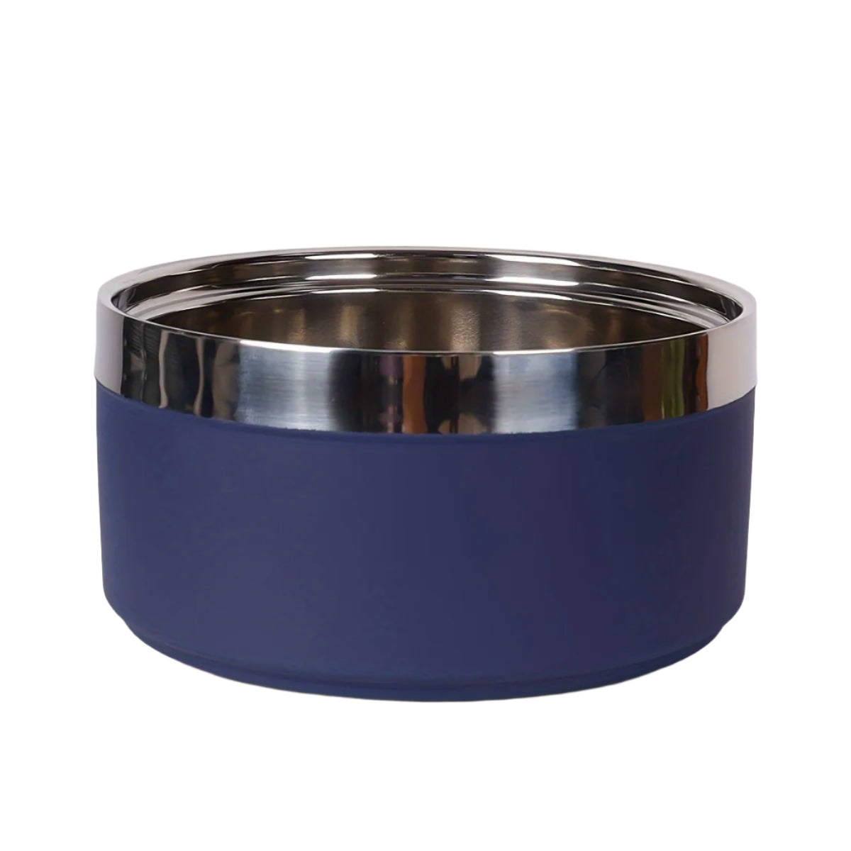 Stainless Steel Dog Bowl – Non-Slip, Durable Pet Food & Water Dish blue