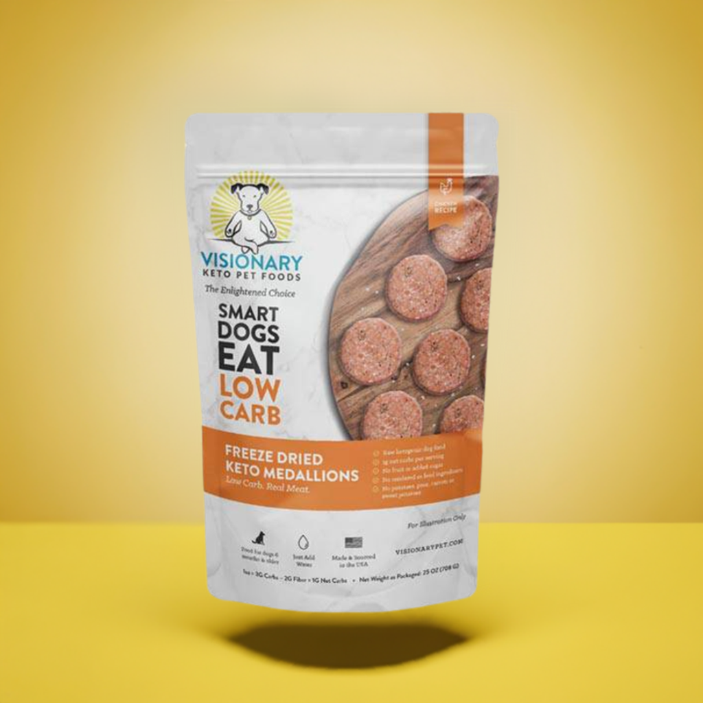 Visionary Pet Foods Freeze Dried Chicken Dog Food 25oz Bag