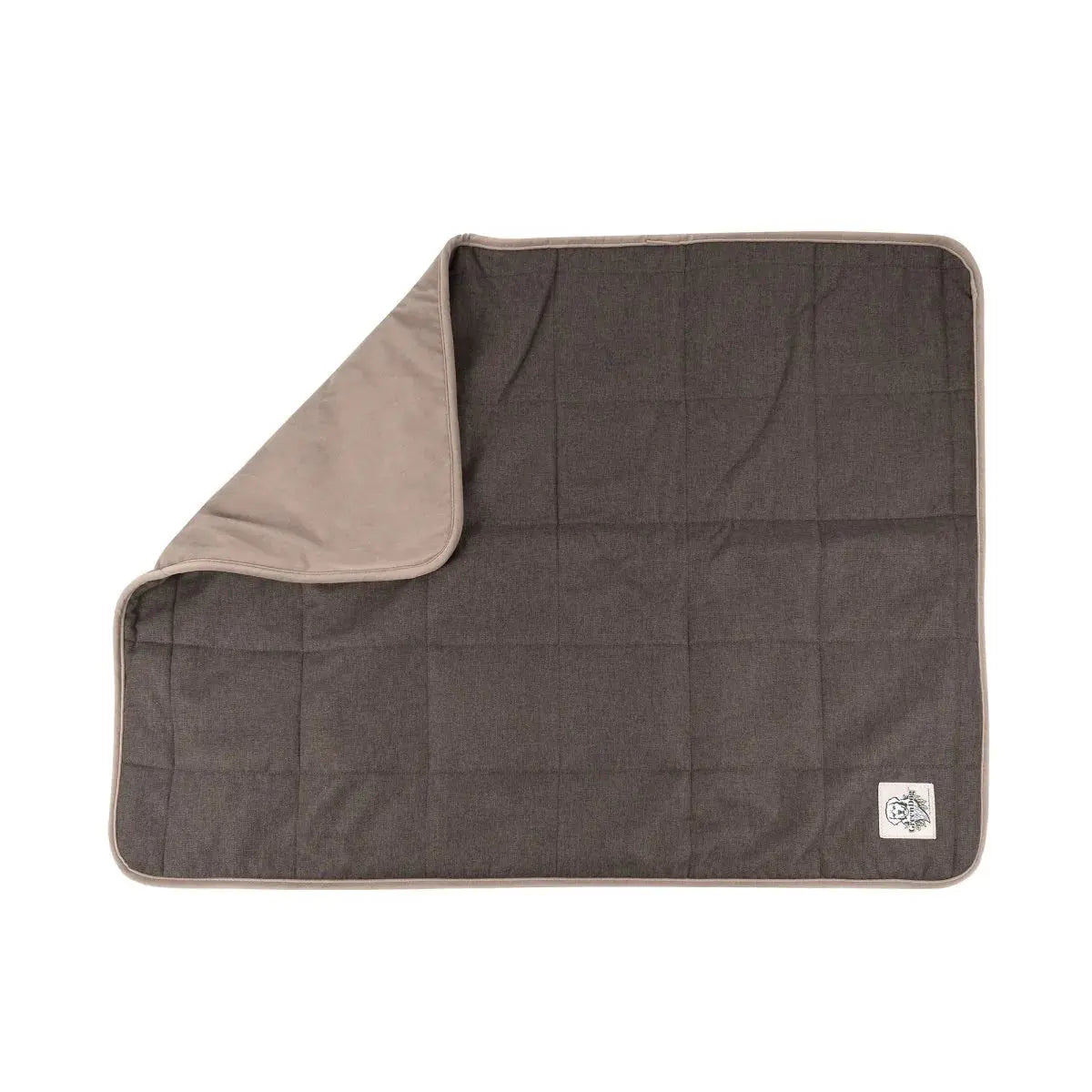 K9 Outdoors - GreenDog Crate Blanket Dog Blanket - Luxe Neutral Dog Bed