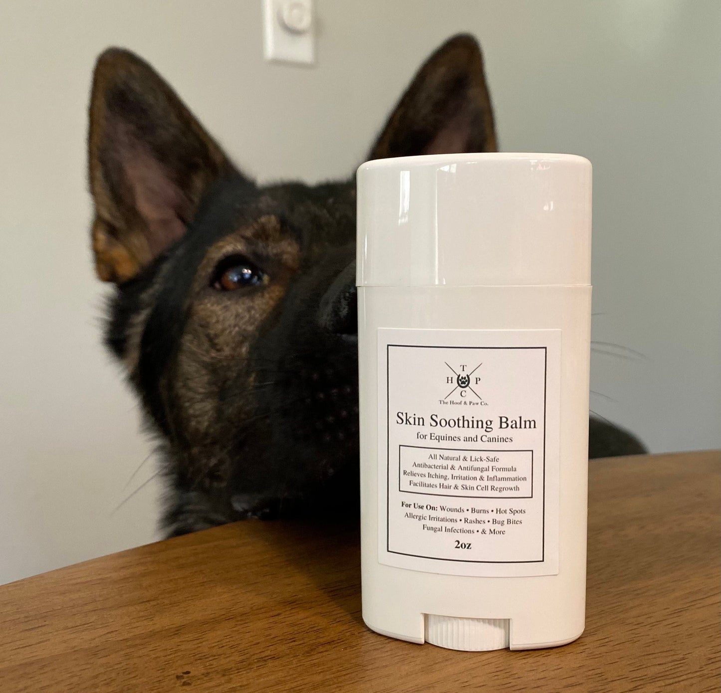 The Hoof & Paw Co. - All Natural Skin Soothing Balm - For Dogs & Horses - 2oz