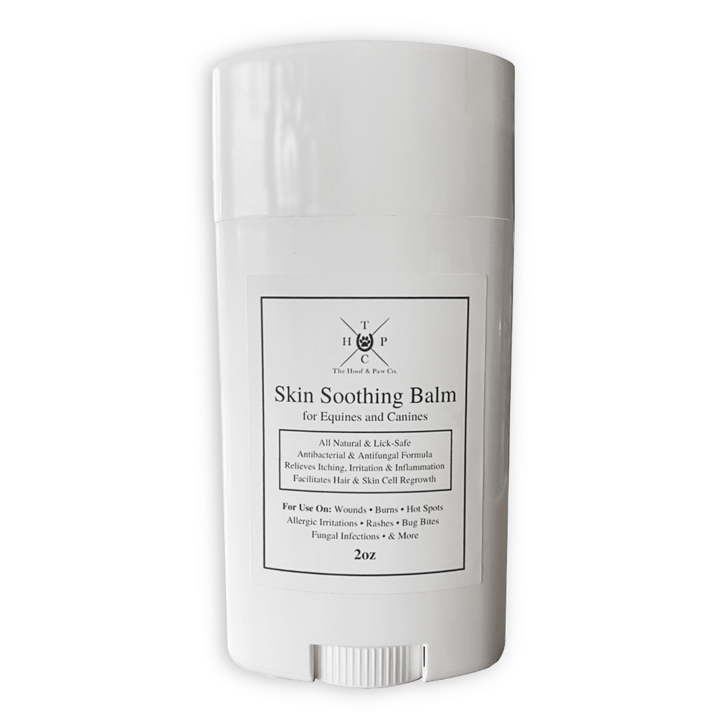 The Hoof & Paw Co. - All Natural Skin Soothing Balm - For Dogs & Horses - 2oz