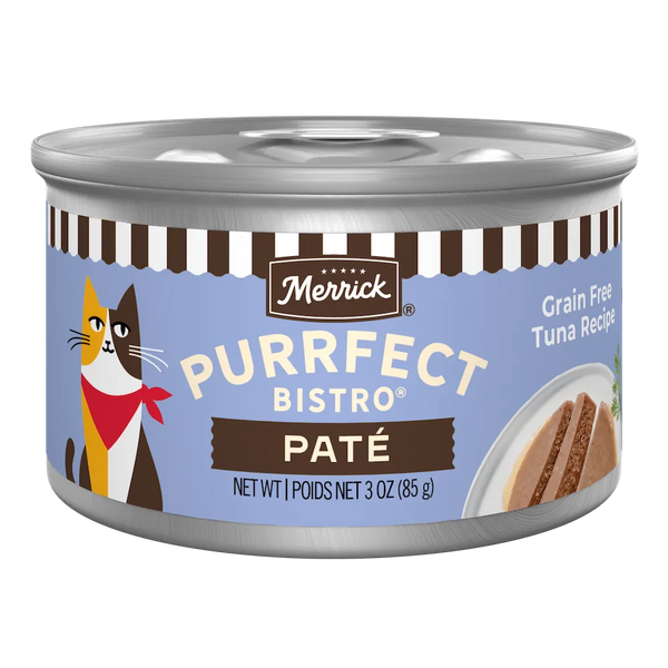 Merrick Purrfect Bistro Grain Free Adult Tuna Pate Cat Food