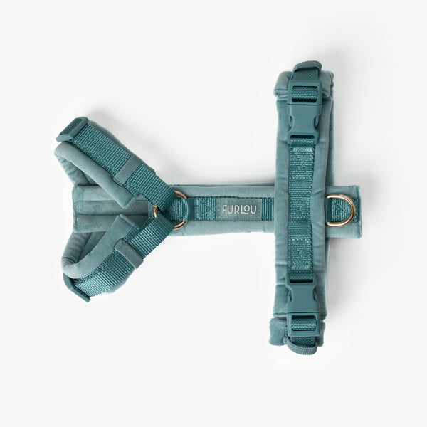 FURLOU - Blue Velvet Dog Harness