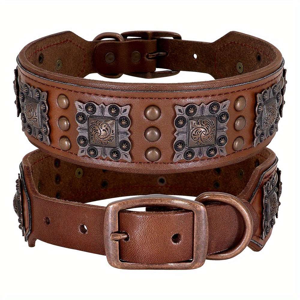 Supreme Leather Dog Collar