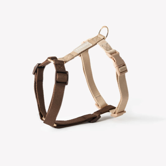 FURLOU - Brown and Tan Dog Harness
