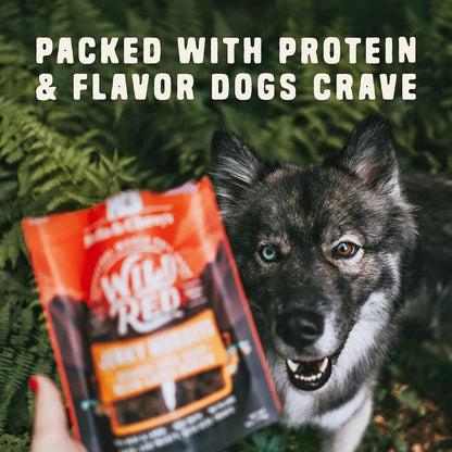 Stella & chewy's - Wild Red Jerky Nuggets - 90% Protein-Rich Chicken & Duck Dog Treats - Grain-Free Training Rewards for All Breeds - Made in USA - 6 Oz Bag