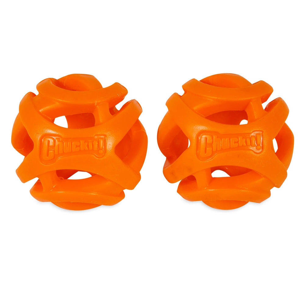 ChuckIt Dog Breathe Fetch Ball Small 2 Pack