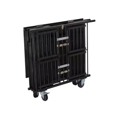 Four Berth Show Trolley By Aeolus black close