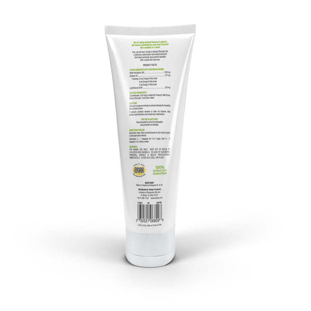 Tomlyn Laxatone Hairball Remedy Gel For Cats Tuna (4.25oz)