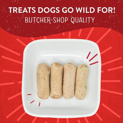 Stella & chewy's - Freeze-Dried Raw Wild Weenies Dog Treats - High-Protein Training Treats for Dogs & Puppies - All-Natural Bacon Recipe with 95% Meat & Organs - USA Made - 11 Oz Bag