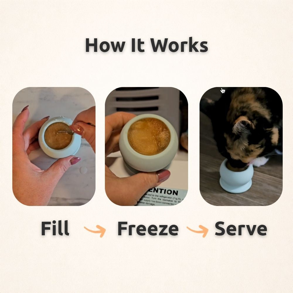 FreezPounce Cat Durable Fillable