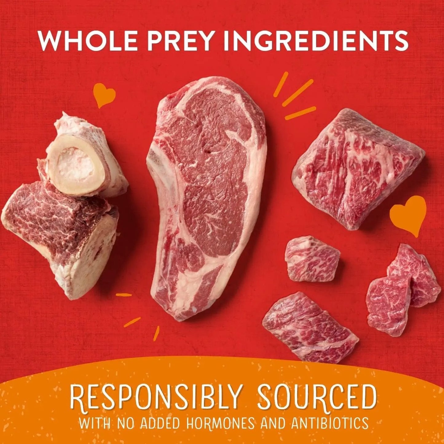 Stella & chewy's - Freeze-Dried Raw Wild Weenies Dog Treats - High-Protein Training Treats for Dogs & Puppies - All-Natural Grass-Fed Beef Recipe with 97% Meat & Organs - USA Made - 11.5 Oz Bag