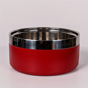 Multicolor Stainless Steel Dog Bowl for Indoor & outdoor