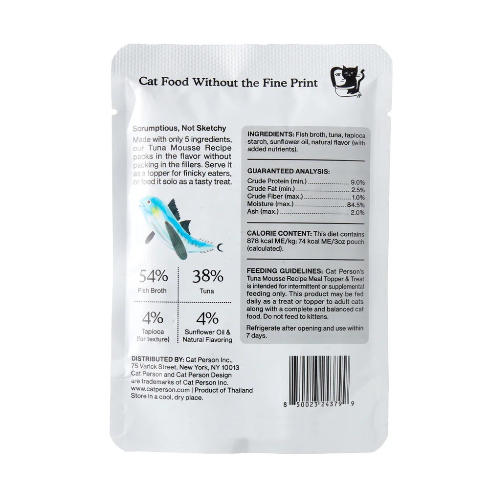 Cat Person Cat Mousse Tuna 3oz Pouch