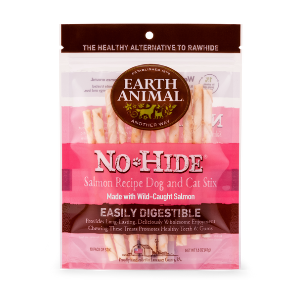 Earth Animal No Hide Salmon Pet Stix (10pk) (1.6oz)