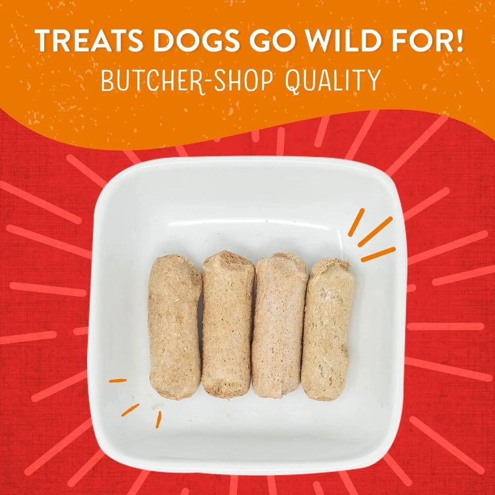 Stella & chewy's - Freeze-Dried Raw Wild Weenies Dog Treats - High-Protein Training Treats for Dogs & Puppies - All-Natural Grass-Fed Beef Recipe with 97% Meat & Organs - USA Made - 11.5 Oz Bag