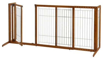 Large Deluxe Freestanding Dog Gate