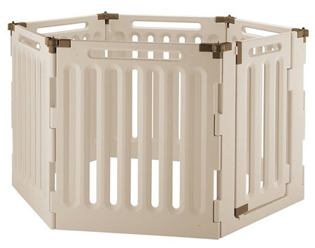 Convertible Indoor Outdoor 6 Panel  Dog Gate Playpen