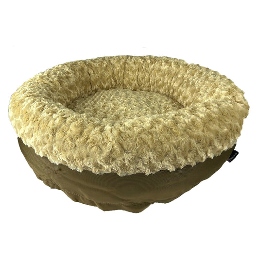American Dog - Dog Bed Round Bolster Furvana™