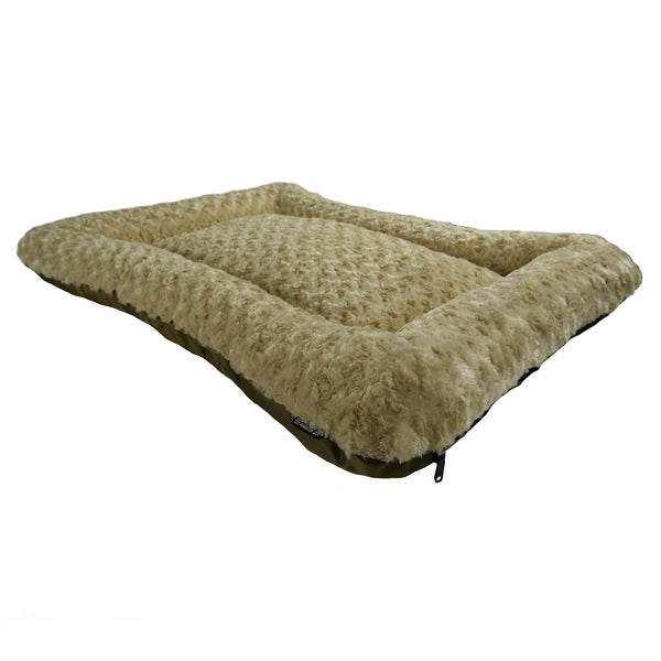 American Dog - Dog Bed Rectangle Bolster Furvana™ 'Cloud'