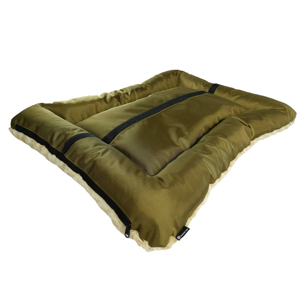 American Dog - Dog Bed Rectangle Bolster Furvana™ 'Cloud'