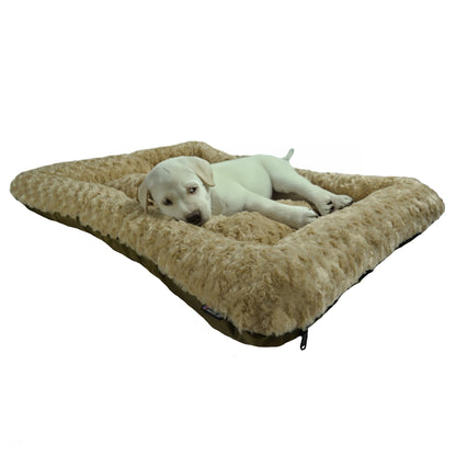 American Dog - Dog Bed Rectangle Bolster Furvana™ 'Cloud'