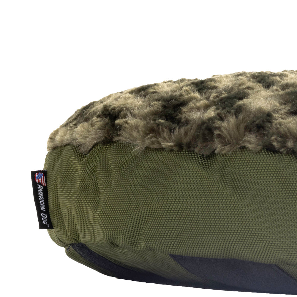 American Dog - Dog Bed Round Base Furvana™