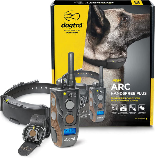 Dogtra ARC HANDSFREE Plus Boost and Lock, Remote Dog Training E-Collar box