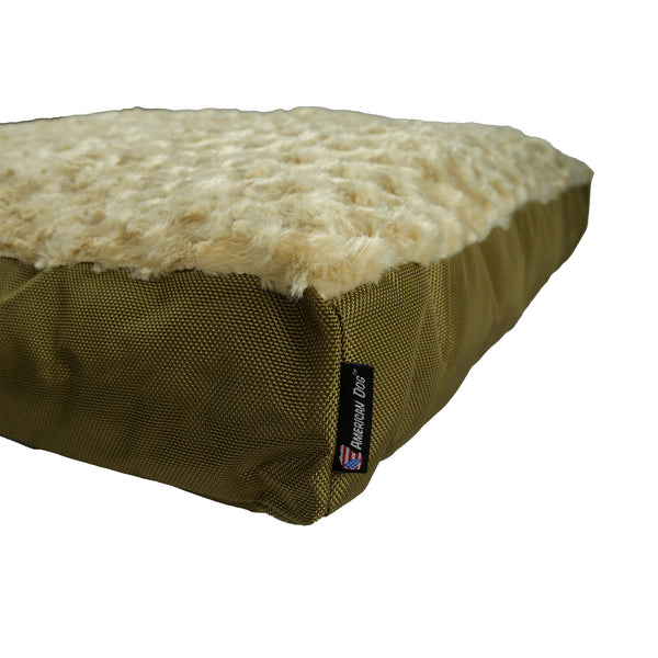 American Dog - Dog Bed Rectangle Furvana™