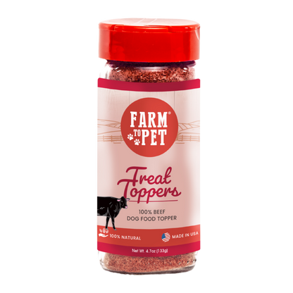 Farm To Pet - Treat Topper Beef Dog Food Topper