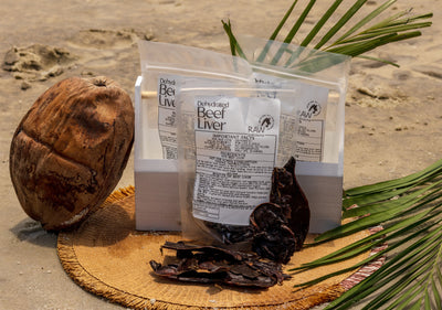Raw Instincts - Dehydrated Beef Liver for Cats & Dogs — 100% Single Ingredient 4 oz