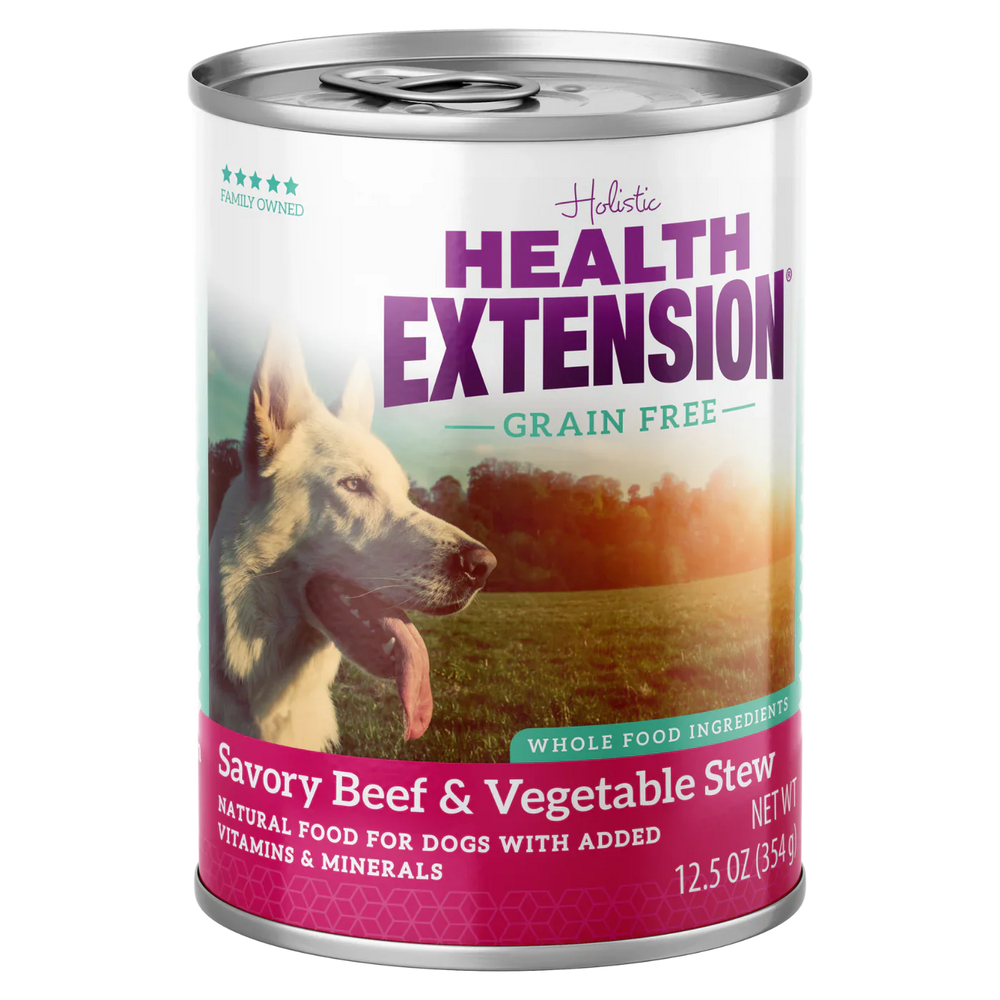 Health Extension Beef Stew Grain Free Dog Food Can (12.5oz)