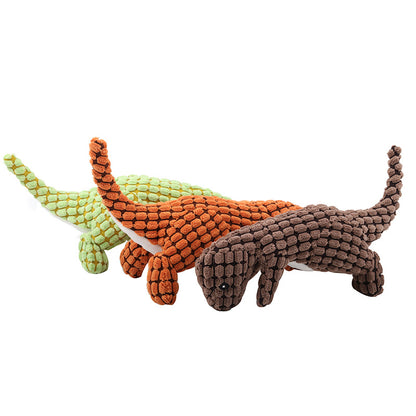 Bulletproof Dino Plush Dog Toys 2