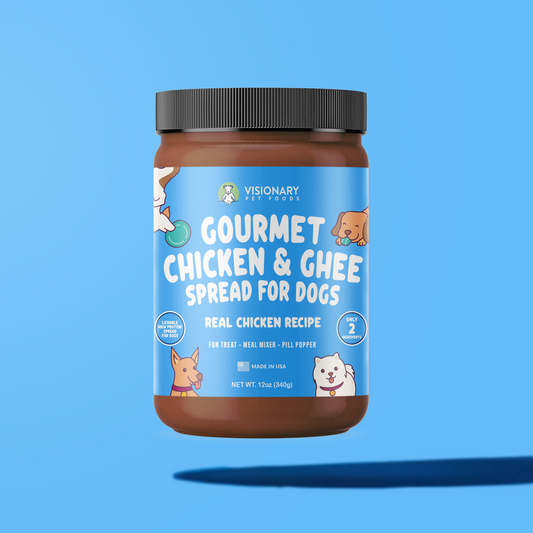 Visionary chicken and ghee dog meat spread 12oz

