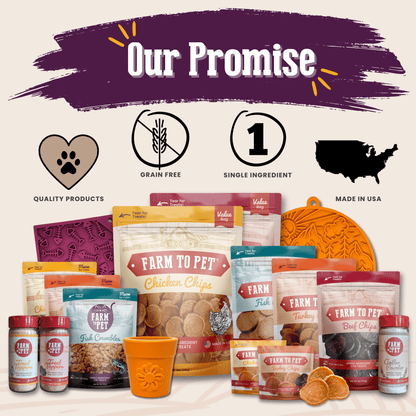 Farm To Pet - Turkey Crumbles for Cats | 100% Protein Cat Treats