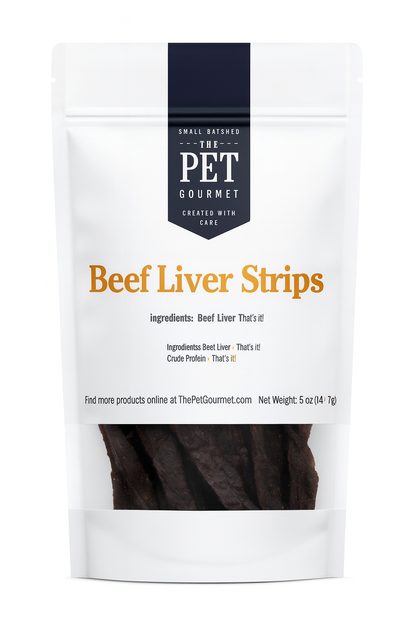 The Pet Gourmet® - Beef Liver Jerky Strips, 5 oz