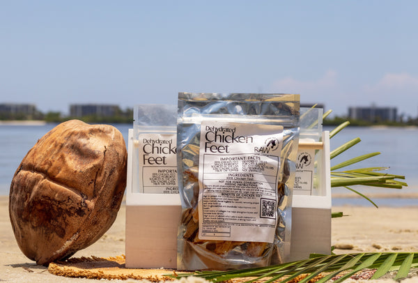 Raw Instincts - Dehydrated Chicken Feet – 5ct  Natural Chew for Cats & Dogs