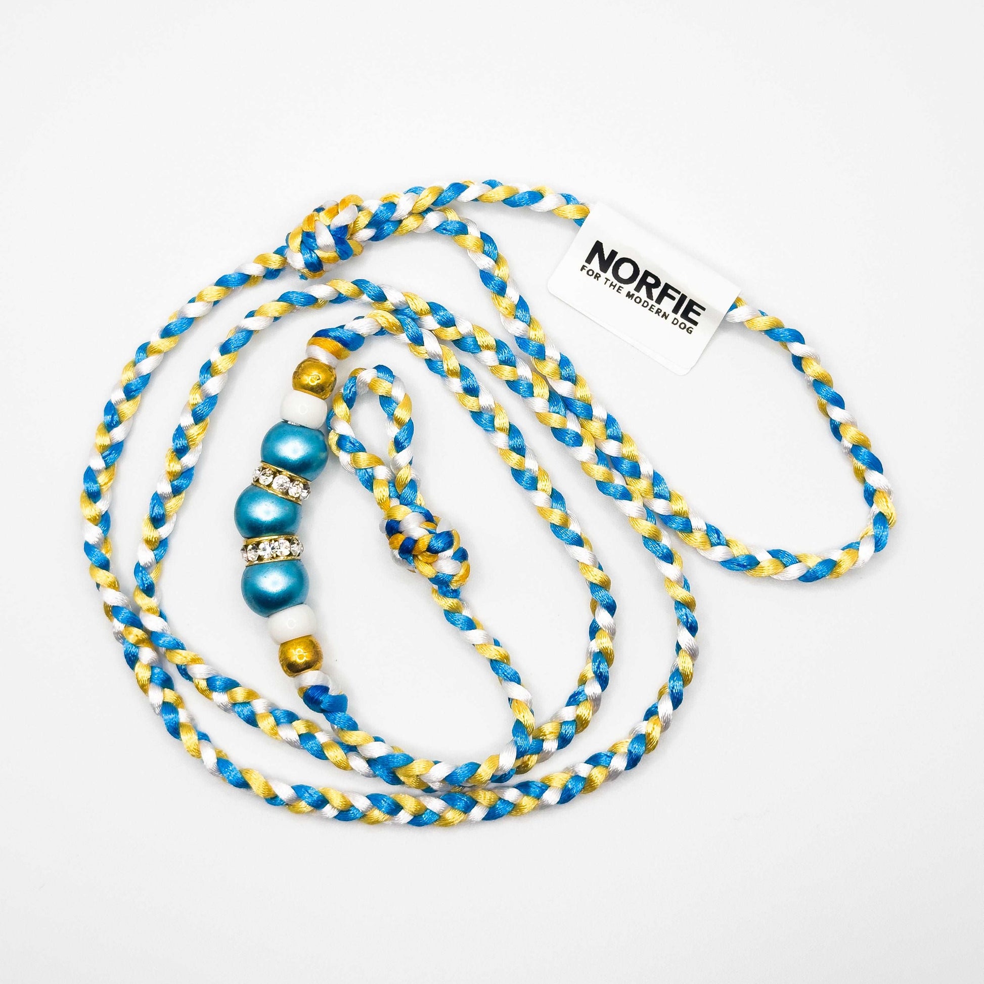 Citrine Yellow Conformation Dog Show Leads Top view
