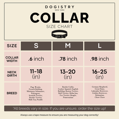 Dogistry - City Dog Collar - Park Ave Pink