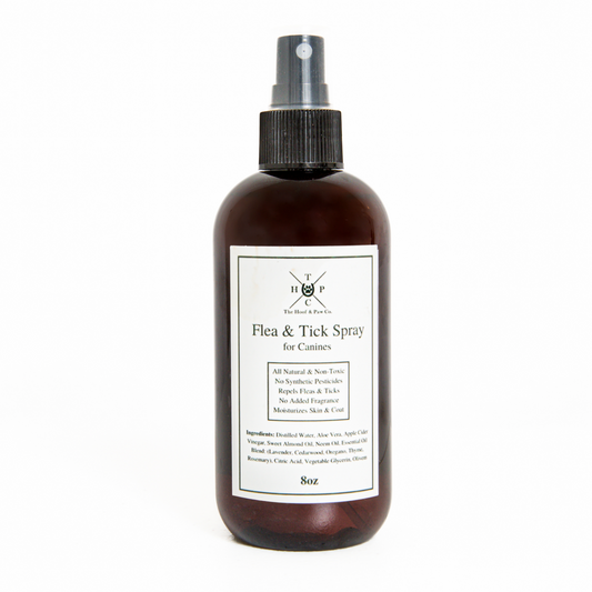 The Hoof & Paw Co. - All Natural Flea & Tick Spray - For Dogs (8oz or 16oz)