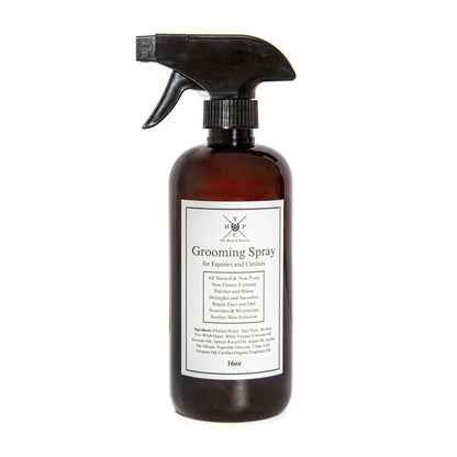 The Hoof & Paw Co. - All Natural Grooming Spray - for Dogs & Horses - 16oz