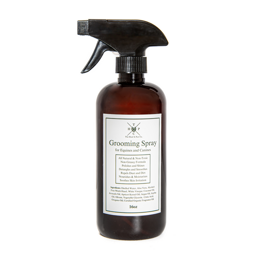 The Hoof & Paw Co. - All Natural Grooming Spray - for Dogs & Horses - 16oz