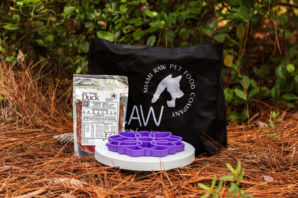 Raw Instincts - Raw Duck PMR Meal Blend for Cats & Dogs (Free-Range Pekin Duck)