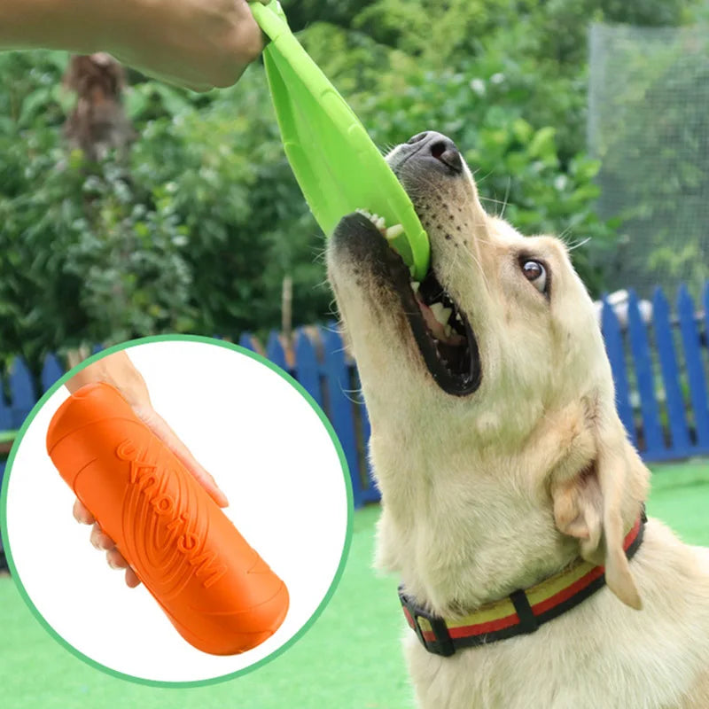 Dog Frisbee – Interactive Rubber Dog Toy for Outdoor Fun 2