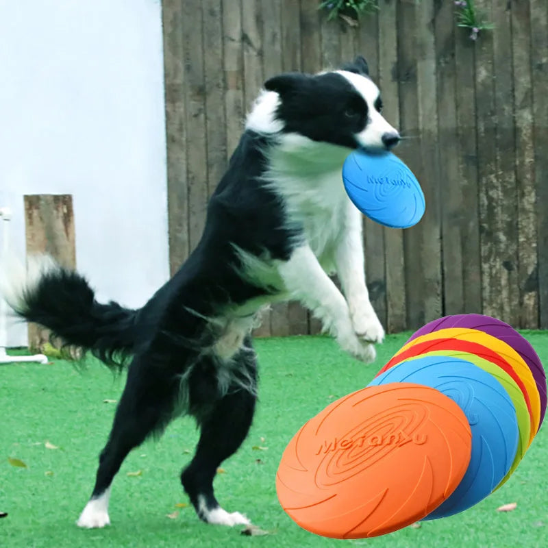 Dog Frisbee – Interactive Rubber Dog Toy for Outdoor Fun 3