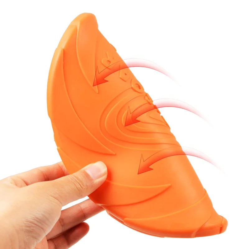 Dog Frisbee – Interactive Rubber Dog Toy for Outdoor Fun 4